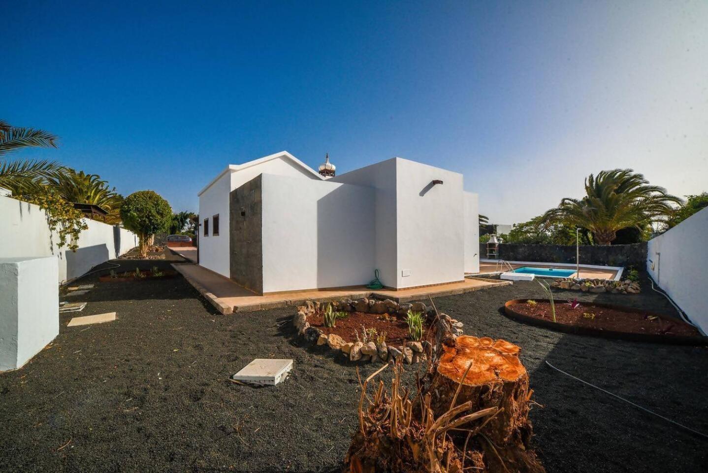 Agradable Y Familiar Con Piscina Casa Inima Villa Playa Blanca  Eksteriør bilde